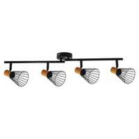 Spot lampa plafonska Luna 4xE14 Crna