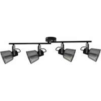 Spot lampa plafonska Maya 4xE14 Crna