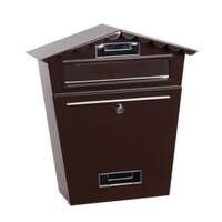 Poštansko sanduče braon 29x36x11cm Levior