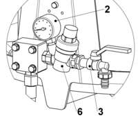Presa za grožđe na vodu INOX 160L Zottel - Slika 5