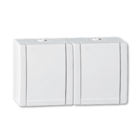 Priključnica dvopolna dupla Power 16A/250V