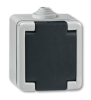 Priključnica dvopolna polikar. jezgro Armor 16A/250V fr.