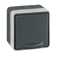 Priključnica dvopolna polikar. jezgro Protecta 16A/250V fr.