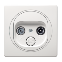 Priključnica antenska TV/FM prolazna EON