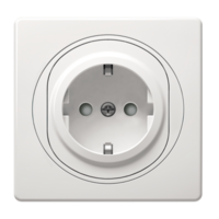 Priključnica dvopolna sa porcelanskim jezgrom i zaštitom od dodira EON