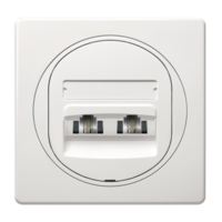 Priključnica telefonska dvostruka EON