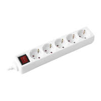 Produžni kabl 5 utičnica 16A 250V 3500W sklopka 1,4m H05VV-F 3G1