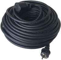 Produžni kabl sa poklopcem 3x2.5 IP44 crni 40m Entac