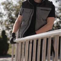 Prsluk WORKER, sivi - Slika 2