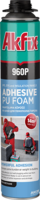 Akfix PU pena za lepljenje pištoljem za nanošenje 850gr