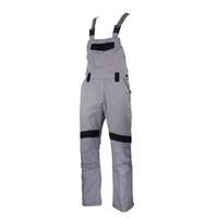 Radne farmer pantalone GREENLAND svetlosive-crne