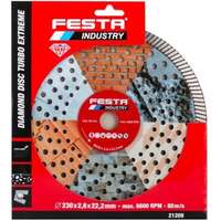 Rezna ploča dijamantska Turbo Extreme 230x2.6mm FESTA INDUSTRY - Slika 2