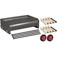 Roštilj za ložištem na dva nivoa 88x117x50cm - Slika 2