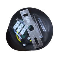 Rozetna 8010 okrugla crna GU10 - Slika 3