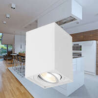 Rozetna 9412 kvadratna bela GU10 - Slika 2