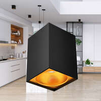 Rozetna 9414 kvadratna crna IP10 - Slika 2