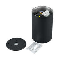 Rozetna 9414 okrugla crna GU10 - Slika 4