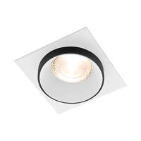 Rozetna ALFA E kvadratna belo-crna