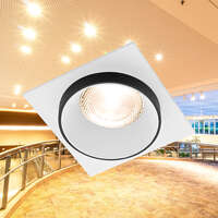 Rozetna ALFA E kvadratna belo-crna - Slika 2