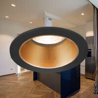 Rozetna BETA B okrugla crno-zlatna - Slika 2