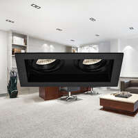 Rozetna BETA kvadratna crna 2D - Slika 2