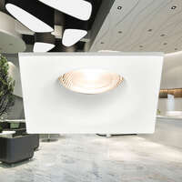 Rozetna D kvadratna bela - Slika 2