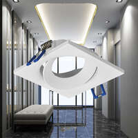 Rozetna E kvadratna bela - Slika 2