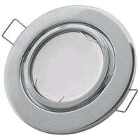 Rozetna GU10 pokretna hrom