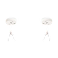 Rozetna za viseću montažu BLADE LN bela