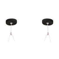 Rozetna za viseću montažu BLADE LN crna