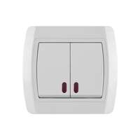 Serijska sklopka sa sig.sij. 10AX/250V, bezvijčana veza Status