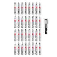 Set bitova 50mm M-Case 1/4" 50mm mag. nastavak 60mm 33/1 Einhell - Slika 5