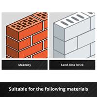 Set bitova i burgija za kamen S2 - E6.3-1/4" 3-10mm M-Case 33/1 Einhell - Slika 7