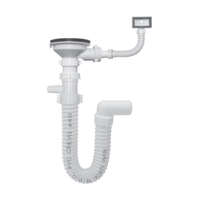 Sifon jednodelne sudopere sa prelivom Ø115