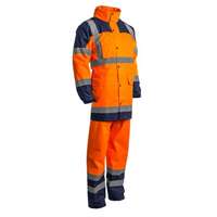 Signalizirajuće Hi-viz kišno odelo HYDRA narandžasto-plavo