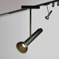 Šinski reflektor magnetni 7W, 3000K, crni - Slika 2