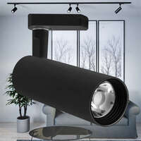 Šinski reflektor monofazni 15W 3000K crni - Slika 2