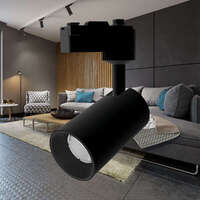 Šinski reflektor monofazni 15W 3000K crni - Slika 2