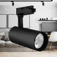 Šinski reflektor monofazni 30W 4000K crni - Slika 2