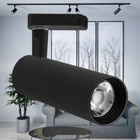 Šinski reflektor trofazni 15W 3000K crni - Slika 2