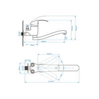 Slavina za mali bojler KONGO 001 - Slika 3
