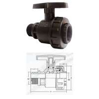 Slavina VUN 5/4"X5/4"