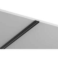 Slim nadgradna magnetna šina 2m crna