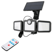 Solarni LED reflektor sa daljinskim 3 glave 15W Entac