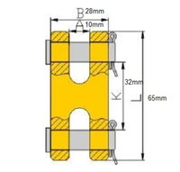 Spojnica - konektor lanca 2T TOHO - Slika 3