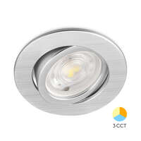 Spot svetiljka 3u1, 7W okrugla siva