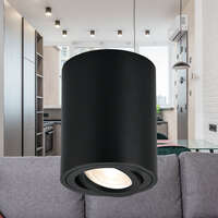 Spot svetiljka GAMA okrugla crna GU10 - Slika 2