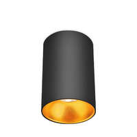 Spot svetiljka okrugla crna GU10