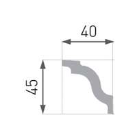 Stiropor lajsna SLU-705 (E-5) - Slika 3