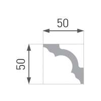 Stiropor lajsna SLU-730 (E-14) - Slika 3